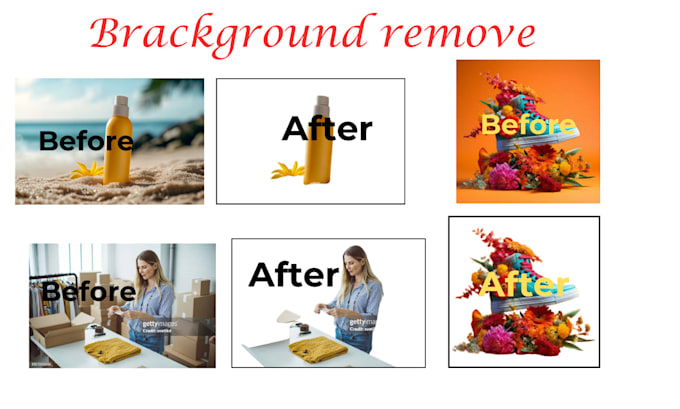 Gig Preview - Do background removal of any image, cut out image