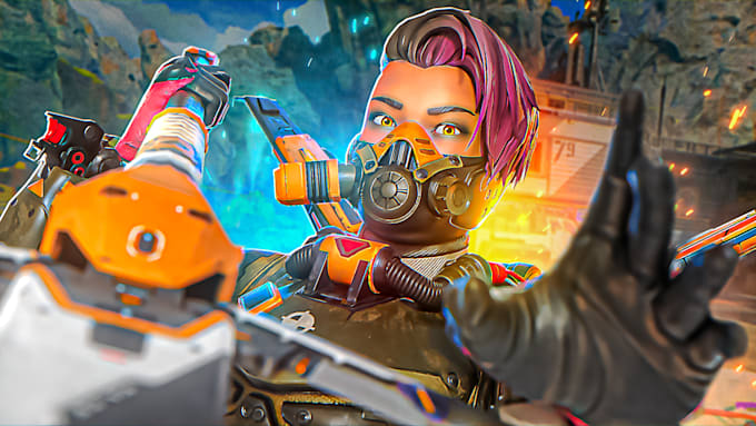 Gig Preview - Create a professional apex legends thumbnail