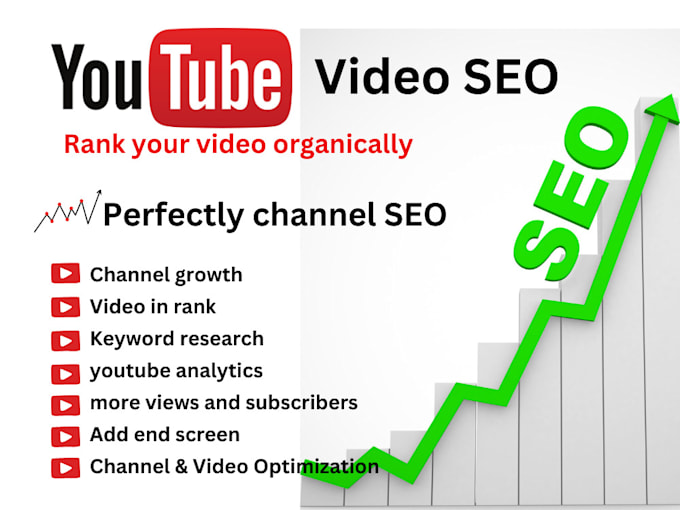 Gig Preview - Do expert youtube video SEO optimization