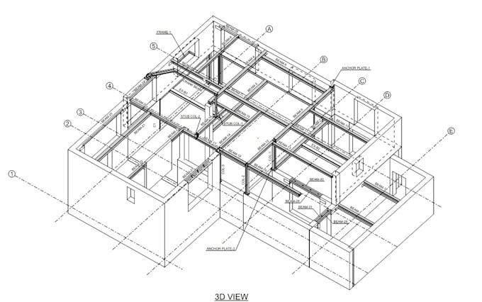 Gig Preview - Do steel structure fabrication and shop drawings