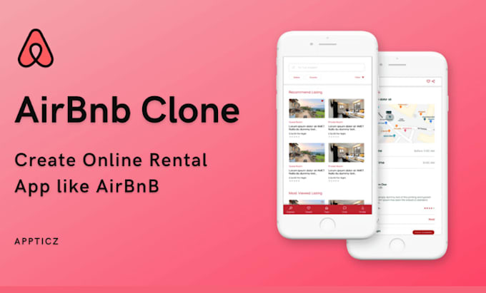 Gig Preview - Setup airbnb clone website, vacation rental website, hotel booking website