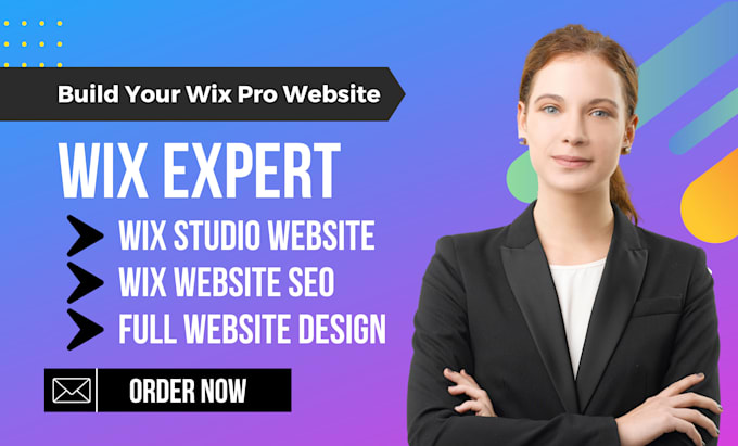 Gig Preview - Be your wix expert and developer for wix studio website