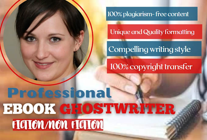 Gig Preview - Be your perfect ebook, non fiction ghostwriter super fast