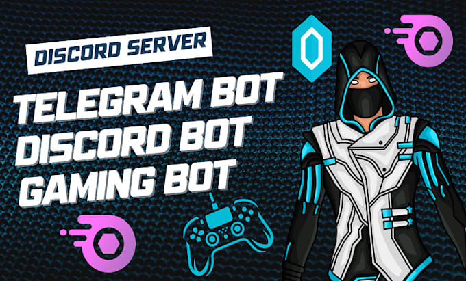 Gig Preview - Develop discord bot server bot telegram moderator game bot gaming bot