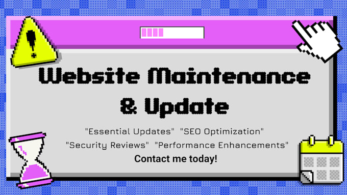 Gig Preview - Manage your website maintenance, updates and security