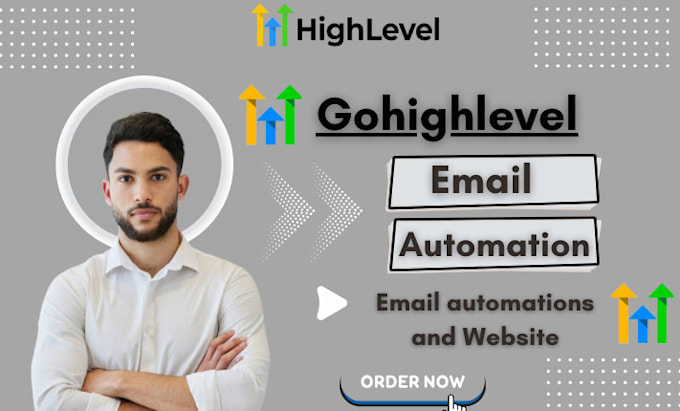 Gig Preview - Setup ghl automation, gohighlevel email marketing website, ghl expert