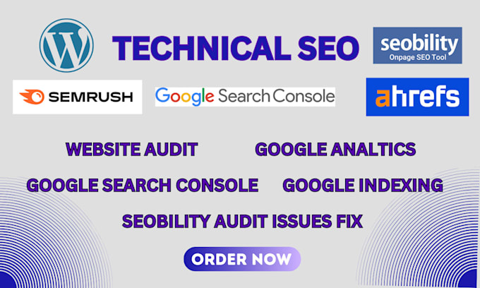 Gig Preview - Resolve google analytics, search console, seobility, ahrefs and indexing issues