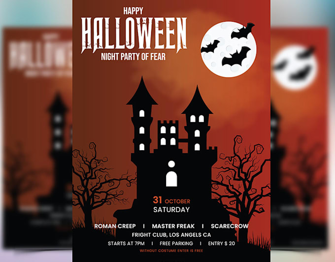 Bestseller - design event,halloween,christmas,new years flyers and social media kit