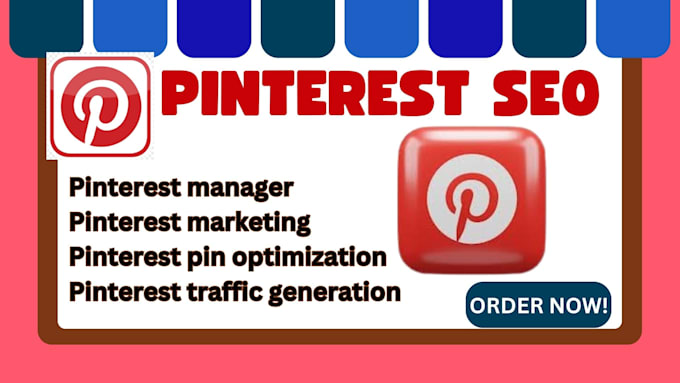 Gig Preview - Do plnterest marketing seo optimized pinterest pins board profile management