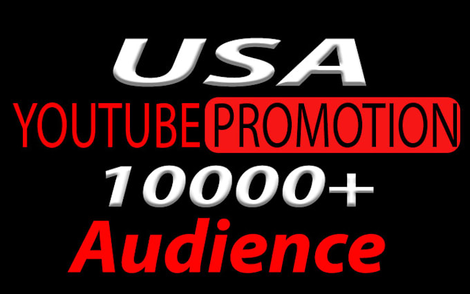 Bestseller - do organic USA youtube video promotion