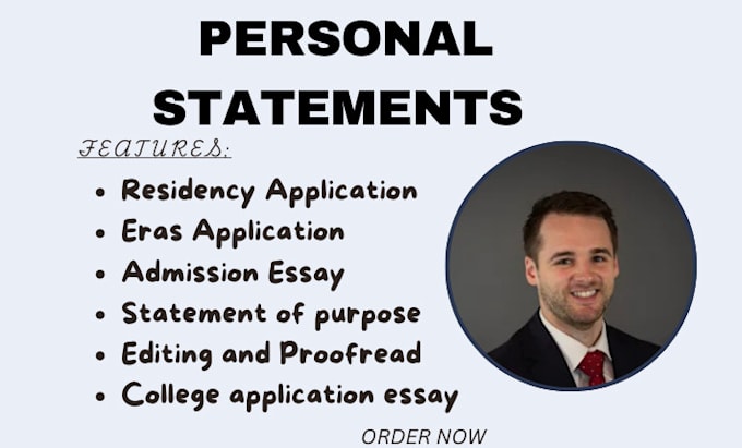 Gig Preview - Edit your personal statement ,statement of purpose and admission essay