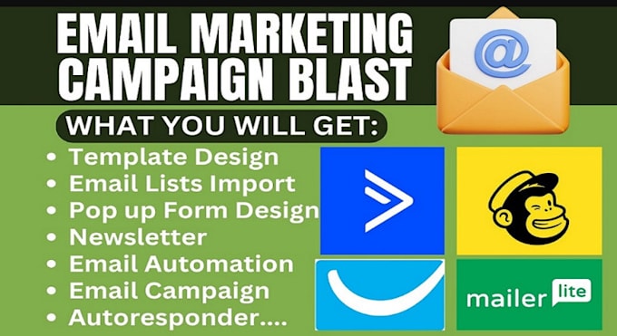 Bestseller - launch a high converting email marketing campaign email blast campaign