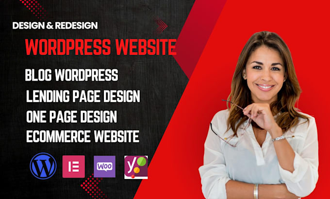 Bestseller - create wordpress website design or blog