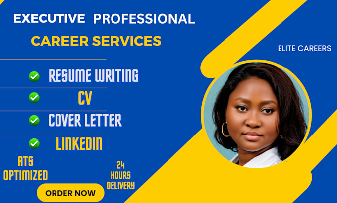 Gig Preview - Professionally write your CV, resume, and cover letter to land your dream job