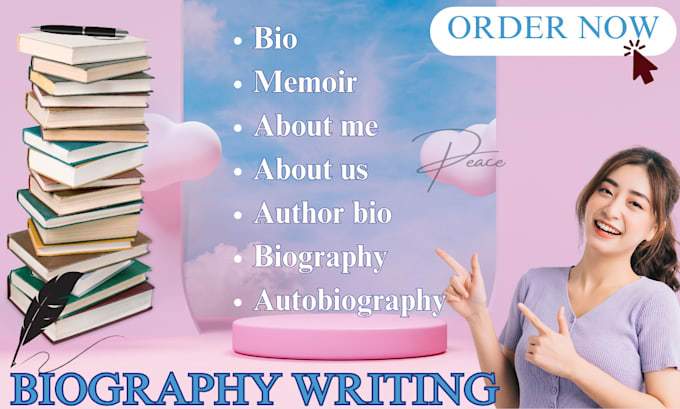 Gig Preview - Ghostwrite biography autobiography ebook ghostwriter, nonfiction memoir ebook