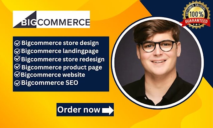 Gig Preview - Do bigcommerce redesign bigcommerce design bigcommerce store bigcommerce