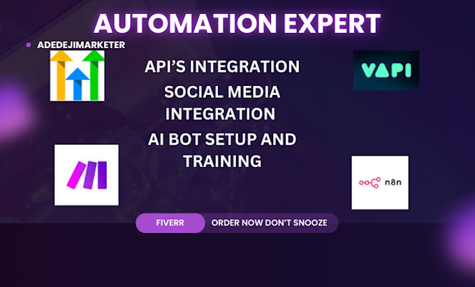 Gig Preview - Be your make zapier pabbly ghl klaviyo getresponce automation expert