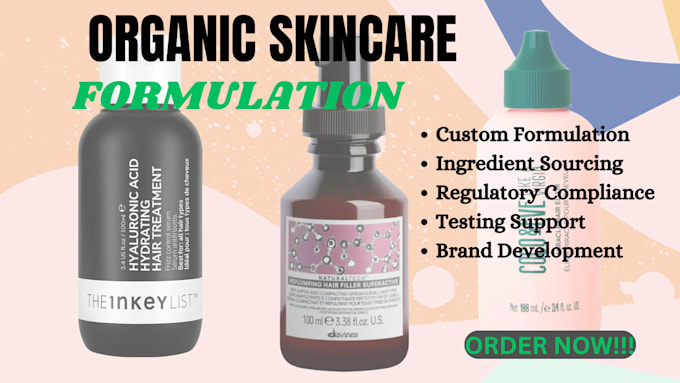 Gig Preview - Formulate hair care natural products