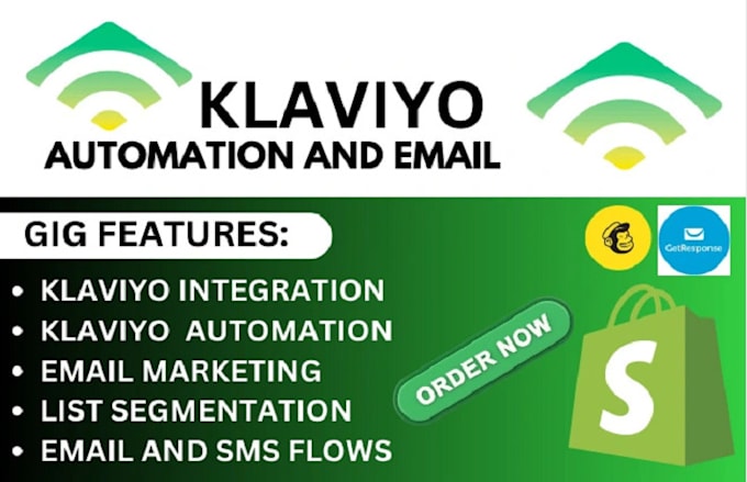 Gig Preview - Setup advance klaviyo email marketing klaviyo flows automation email flows