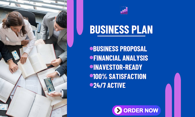 Gig Preview - Write a well crafted business plan and with financials analysis