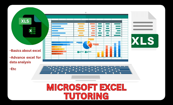 Gig Preview - Tutor on basics, advance of ms excel formula, data analysis