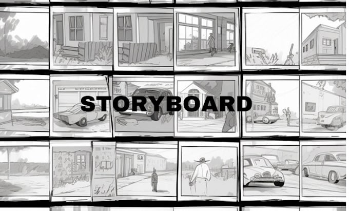 Gig Preview - Draw professional storyboard for commercial and script