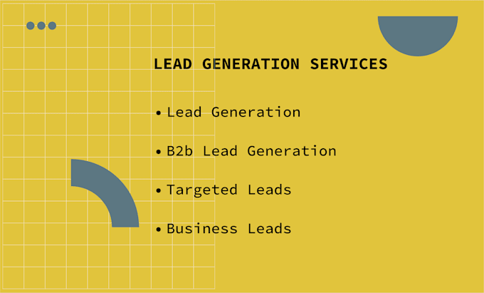 Gig Preview - Provide intent based highly targeted b2b lead generation