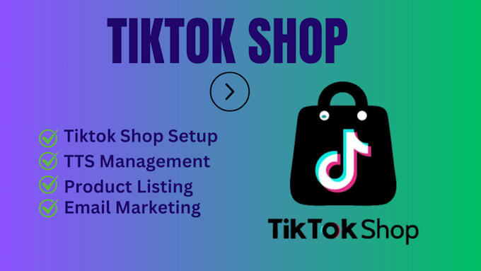 Gig Preview - Setup USA tiktok shop for USA resident and non resident