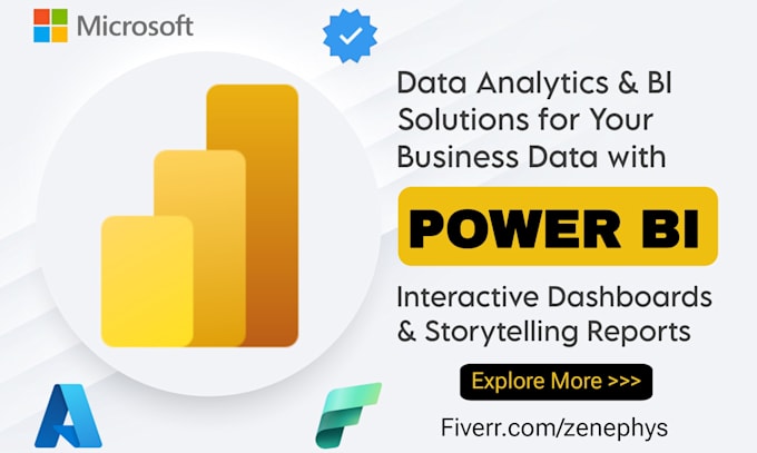 Bestseller - create power bi dashboards and storytelling solutions for your business data