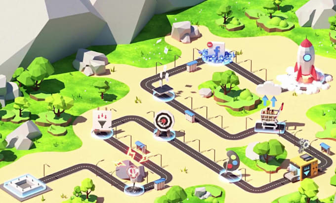 Gig Preview - Do high quality isometric animation video, isometric animation, explainer video