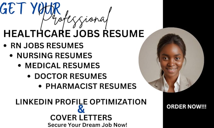 Gig Preview - Craft you a professional medical,healthcare ,nursing resume