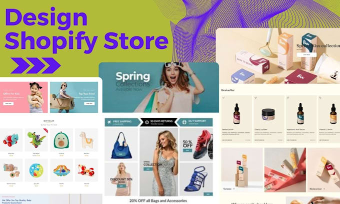 Gig Preview - Create a professional shopify store for your business