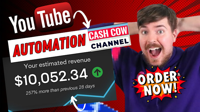 Gig Preview - Manage youtube automation channel and create top 10 faceless cash cow videos