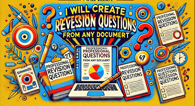 Gig Preview - Create professional revision questions from any document