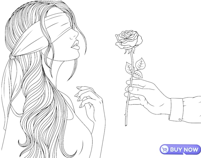 Gig Preview - Draw detailed vector line art illustrations, image illustration