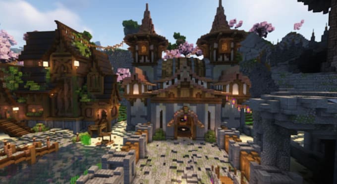 Gig Preview - Build and recreate house, spawn, map in survival or creative