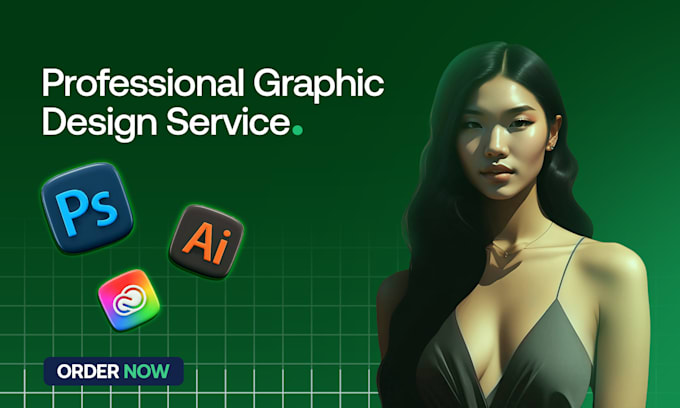 Gig Preview - Deliver graphic design services using adobe photoshop and adobe illustrator