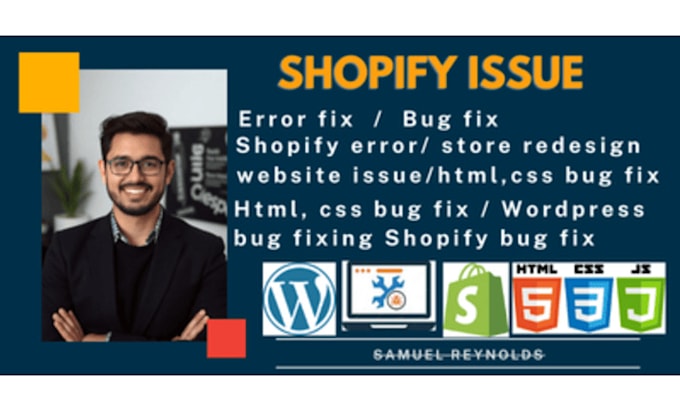 Gig Preview - Shopify expert shopify bug fix shopify errors shopify bug shopify customization