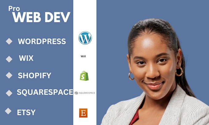 Gig Preview - Do website migration from wordpress to wix, squarespace, shopify, etsy