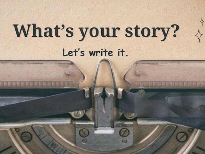 Gig Preview - Write your memoir, autobiography, or nonfiction book