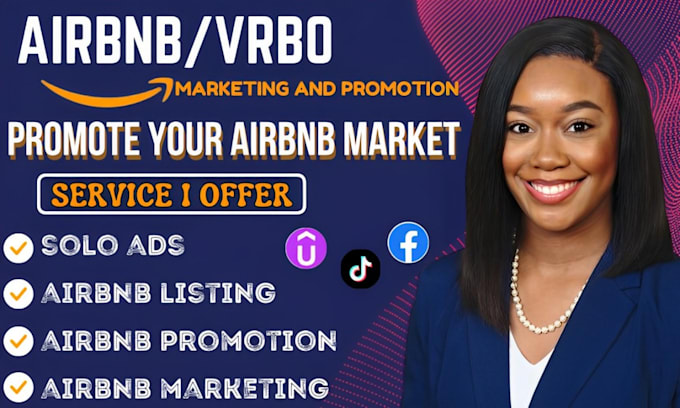 Gig Preview - Setup fb ads for airbnb travel website promotion,  airbnb listing and manager