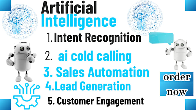 Gig Preview - Do ai cold calling,intent recognition nlp call center ai ml custom voice models