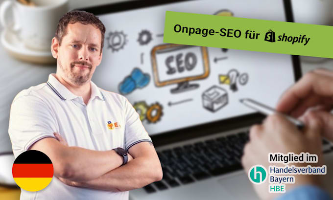 Gig Preview - Be your german speaking SEO expert for shopify