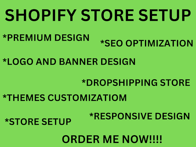 Gig Preview - Do shopify marketing shopify logo shopify dropshipping and seo