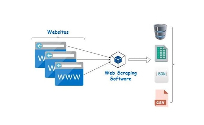 Gig Preview - Do web scaping, website scraping in python, web scaper, scapy, data scraping