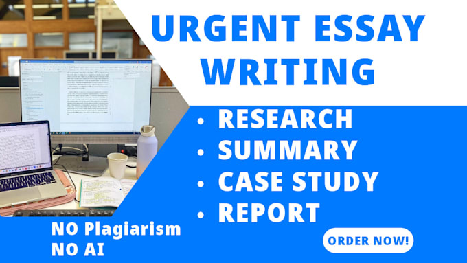 Gig Preview - Do urgent business case study analysis, reports, research and summary writing