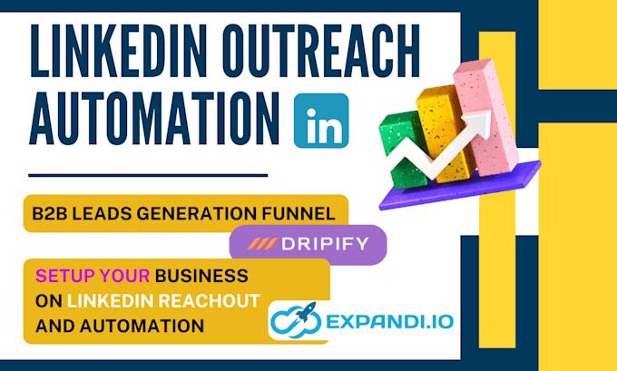 Gig Preview - Setup linkedin automation outreach dripify account dripify automation