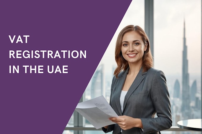 Gig Preview - Register vat for your uae business