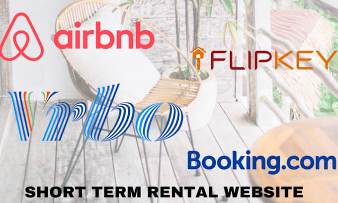 Gig Preview - Short term rental website vacation rental airbnb website with booking features