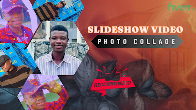 Gig Preview - Create a stunning photo slideshow video or collage for any occassion